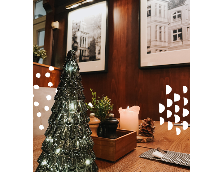 Ihre Weihnachts- feier im Alt- Heringsdorf