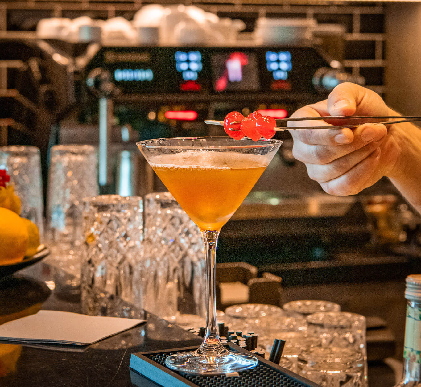 Cocktail-Duo in der Strandlounge